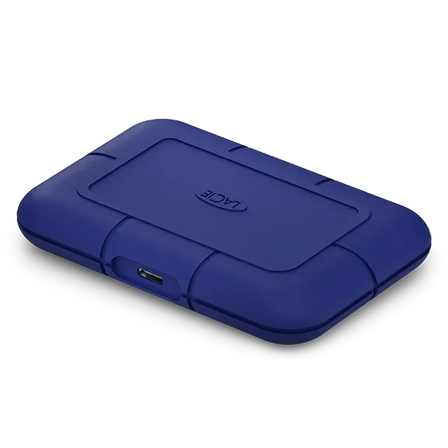 LaCie Rugged SSD Pro5 in blue