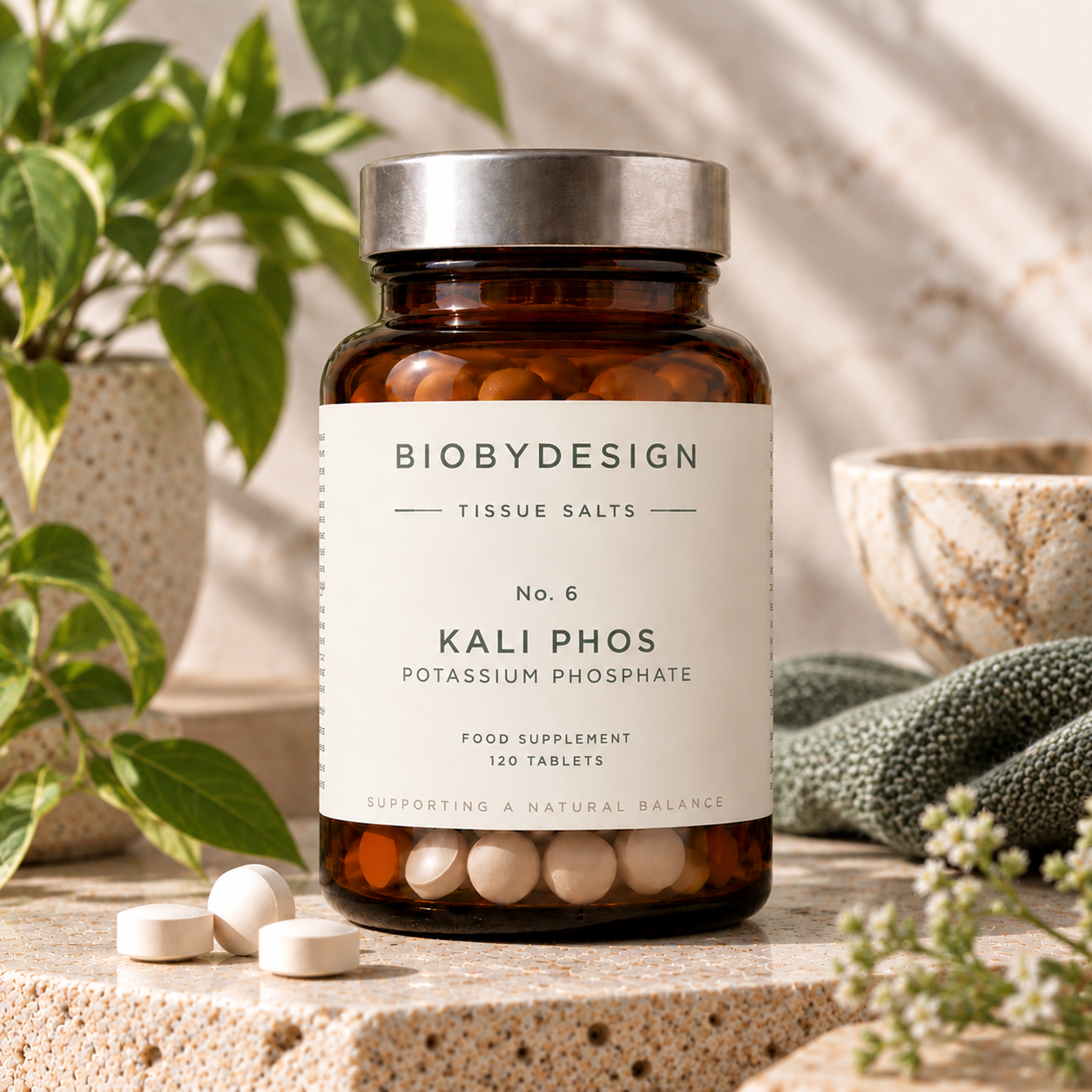 No. 6 — Kali Phos | Potassium Phosphate Tissue Salt