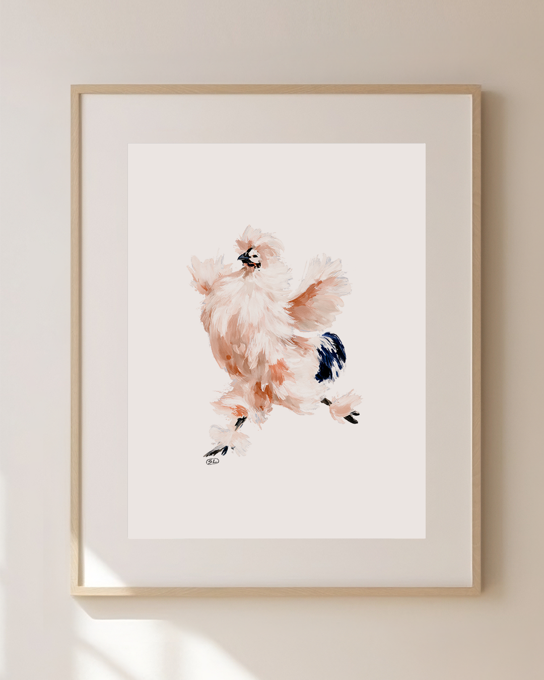 Chicken Art Print 03
