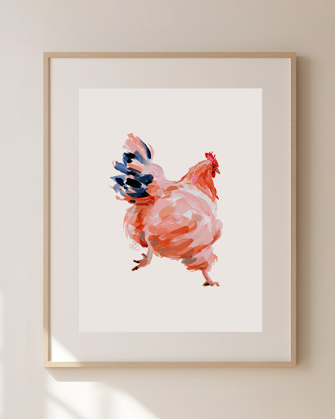 Chicken Art Print 13