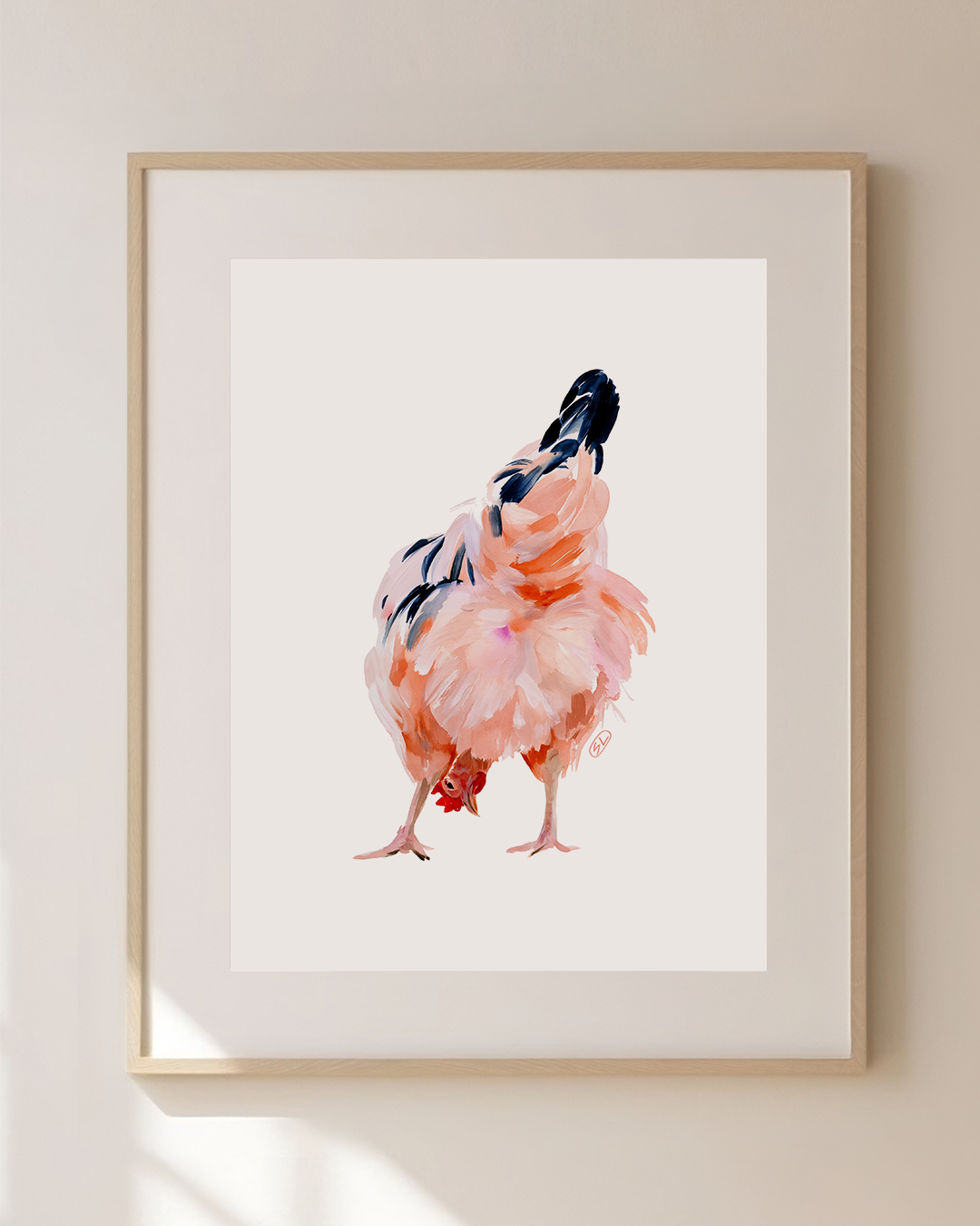 Chicken Art Print 11