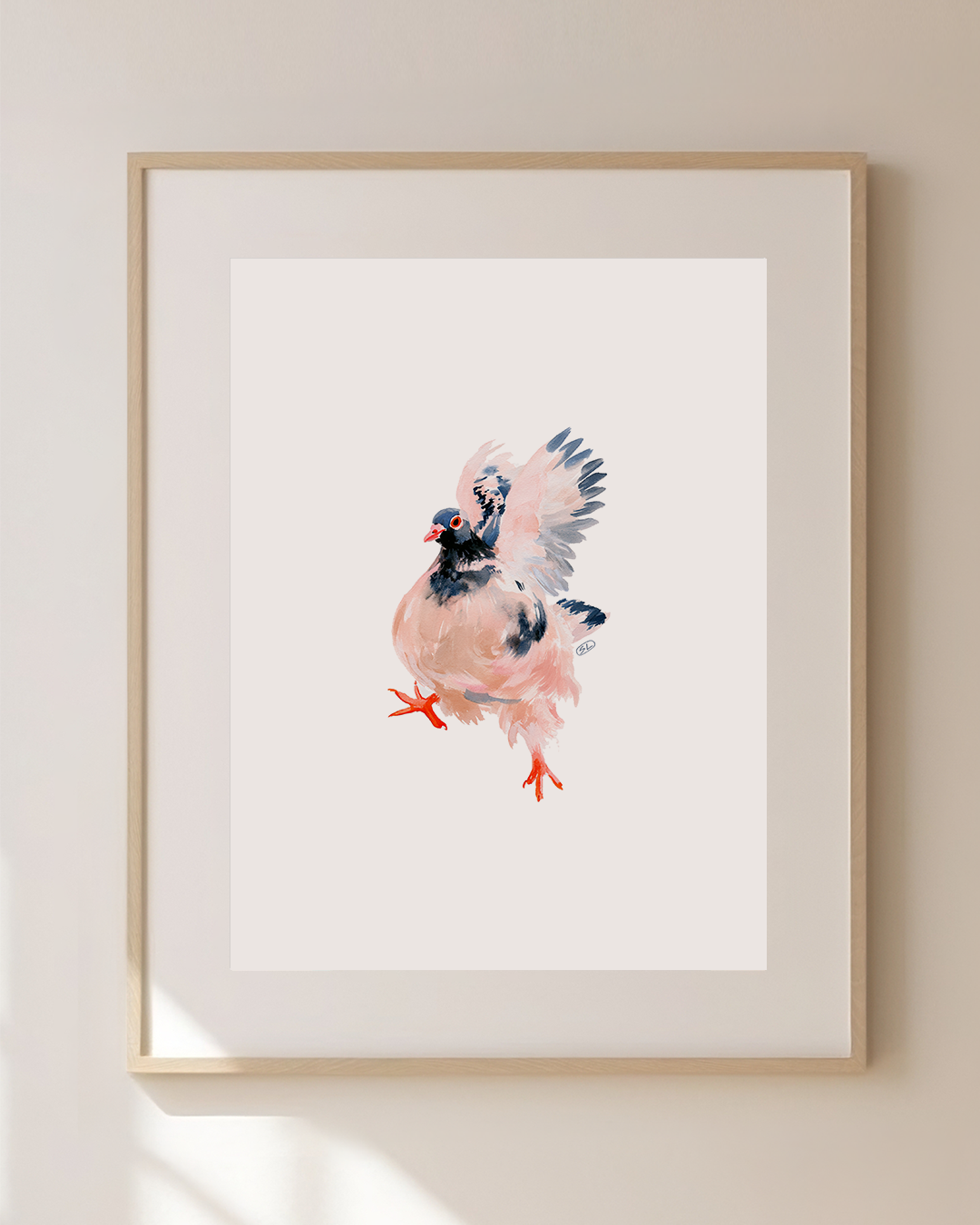 Pigeon Studies 02 | Limited Edition Art Print
