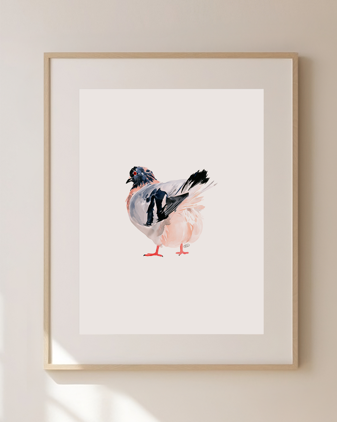 Pigeon Studies 09 | Limited Edition Art Print