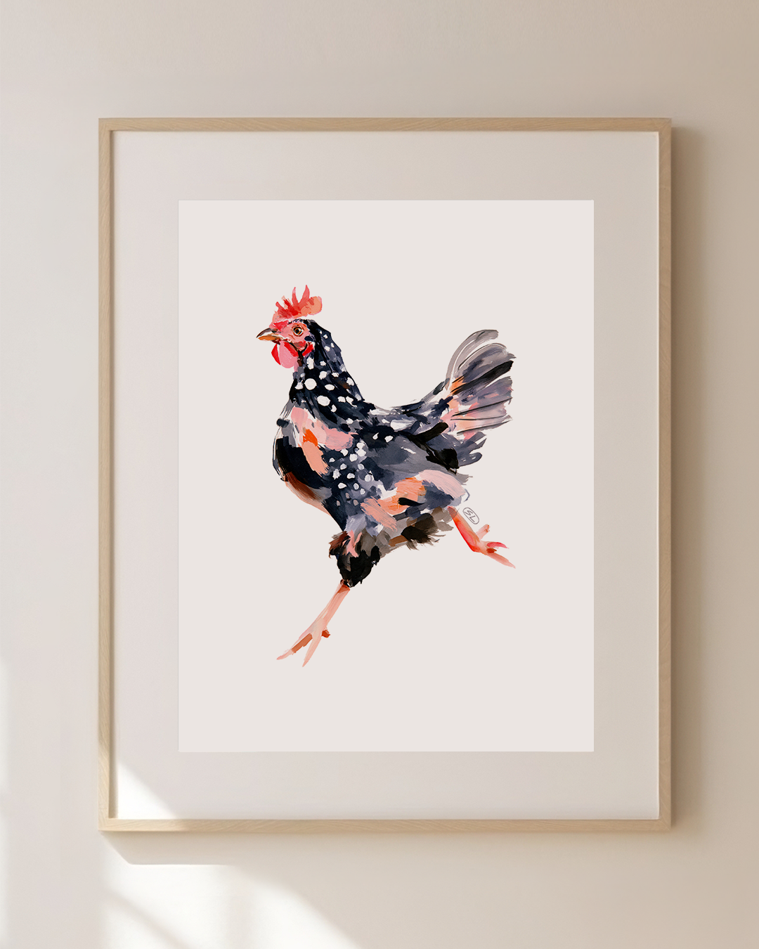 Chicken Art Print 16