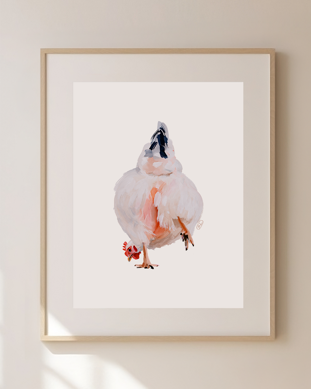 Chicken Art Print 14