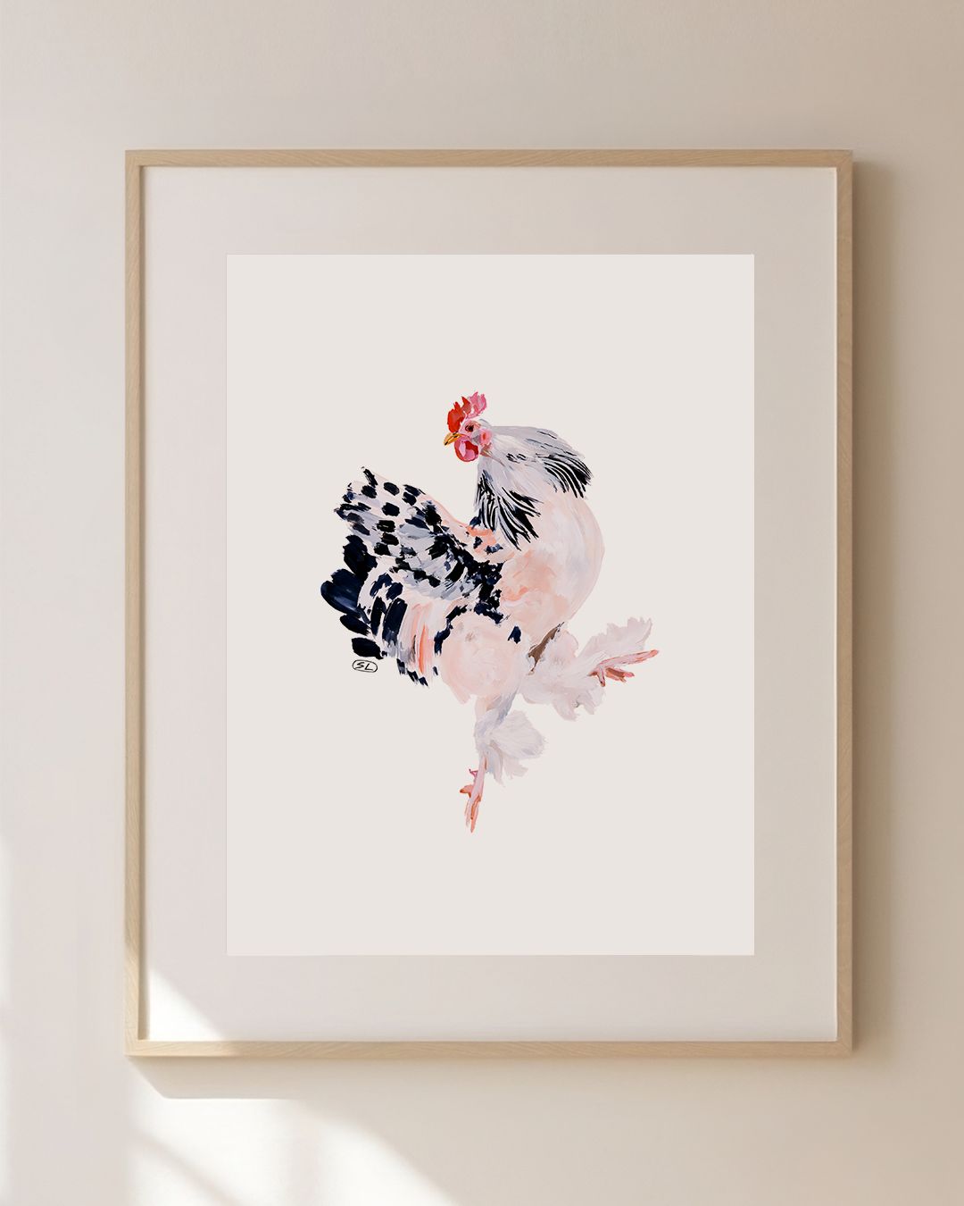 Chicken Art Print 01