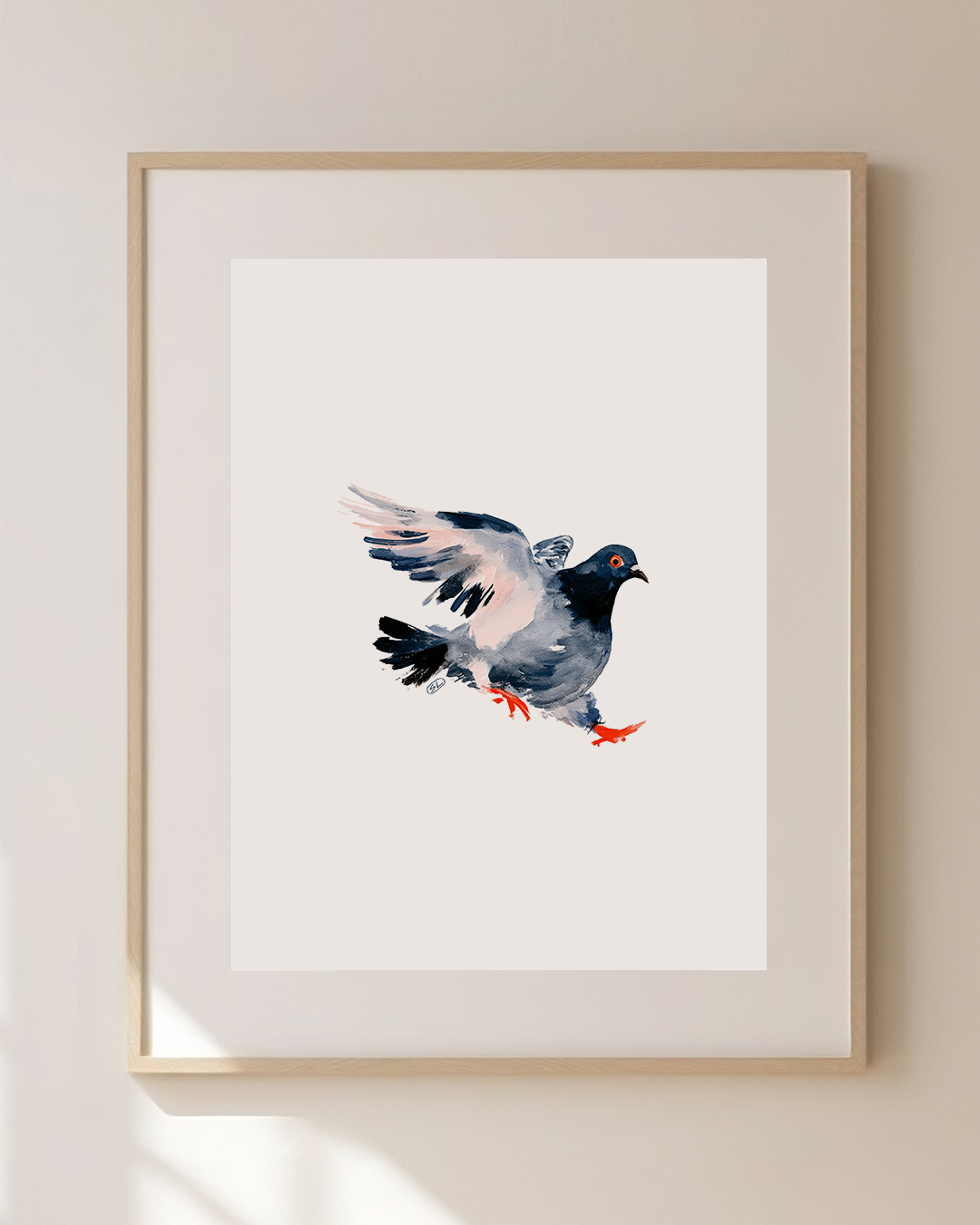 Pigeon Studies 04 | Limited Edition Art Print