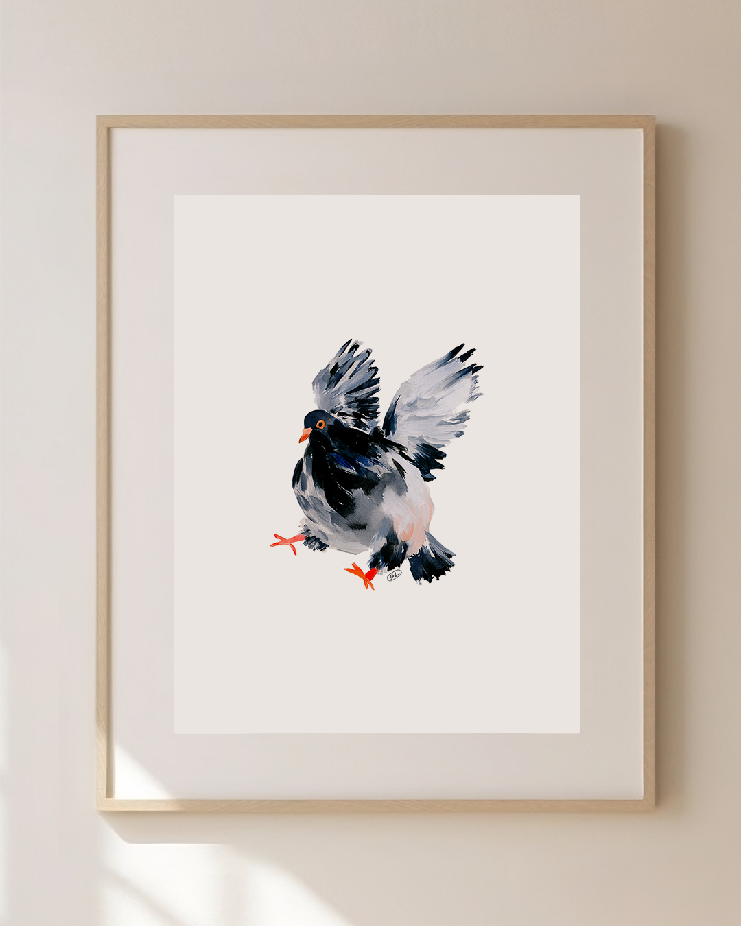 Pigeon Studies 01 | Limited Edition Art Print