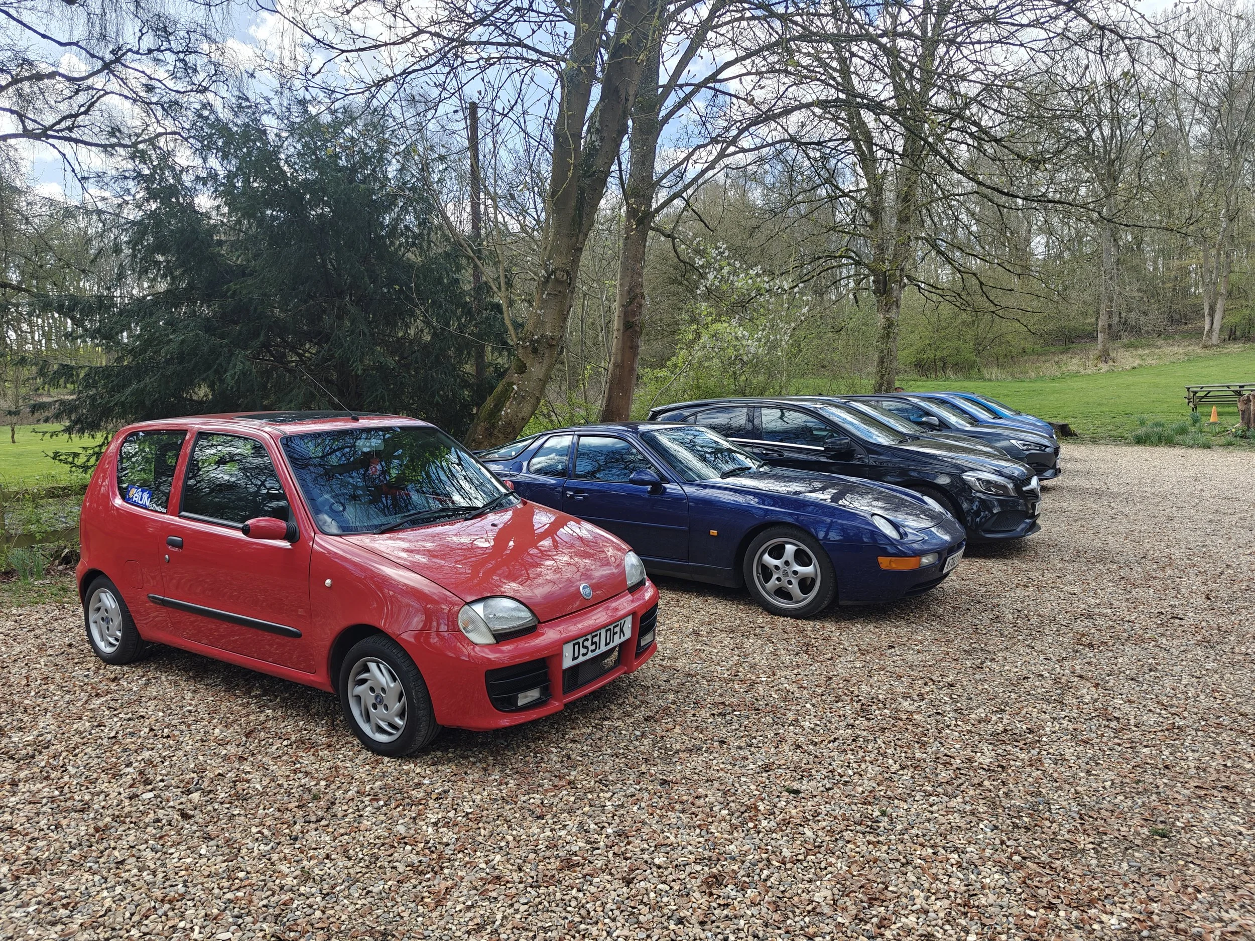 Red Fiat Seicento