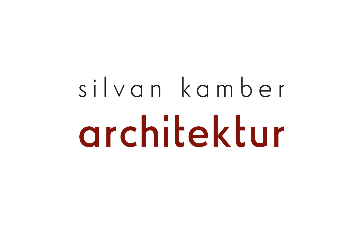 Silvan Kamber Architektur