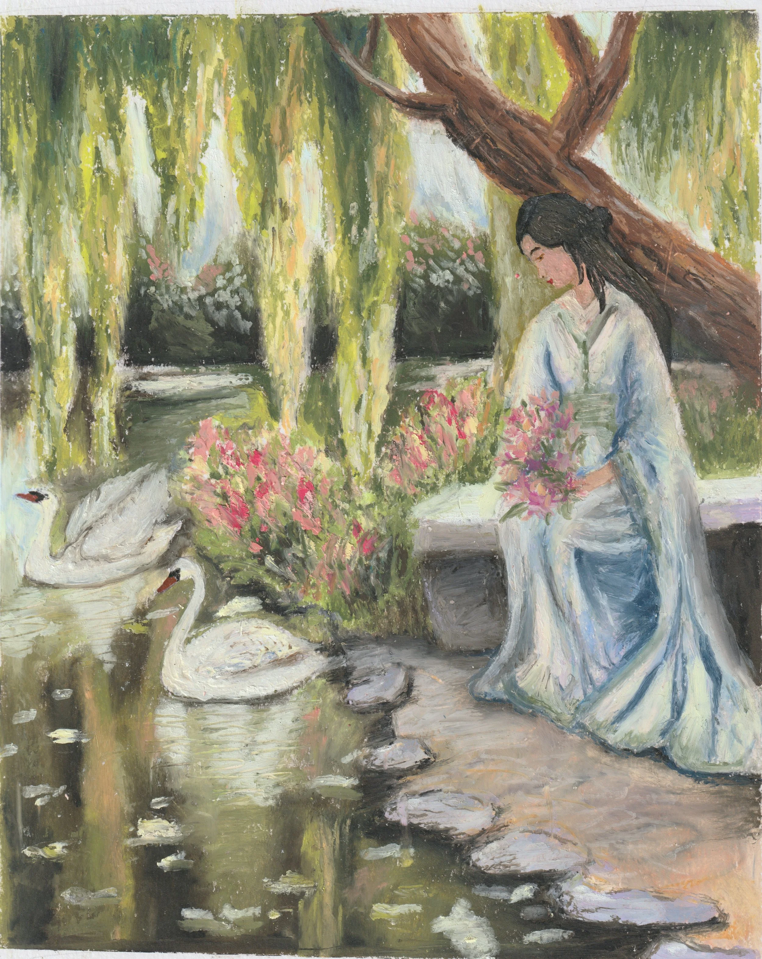 The Swan's Garden  |  حديقة البجع