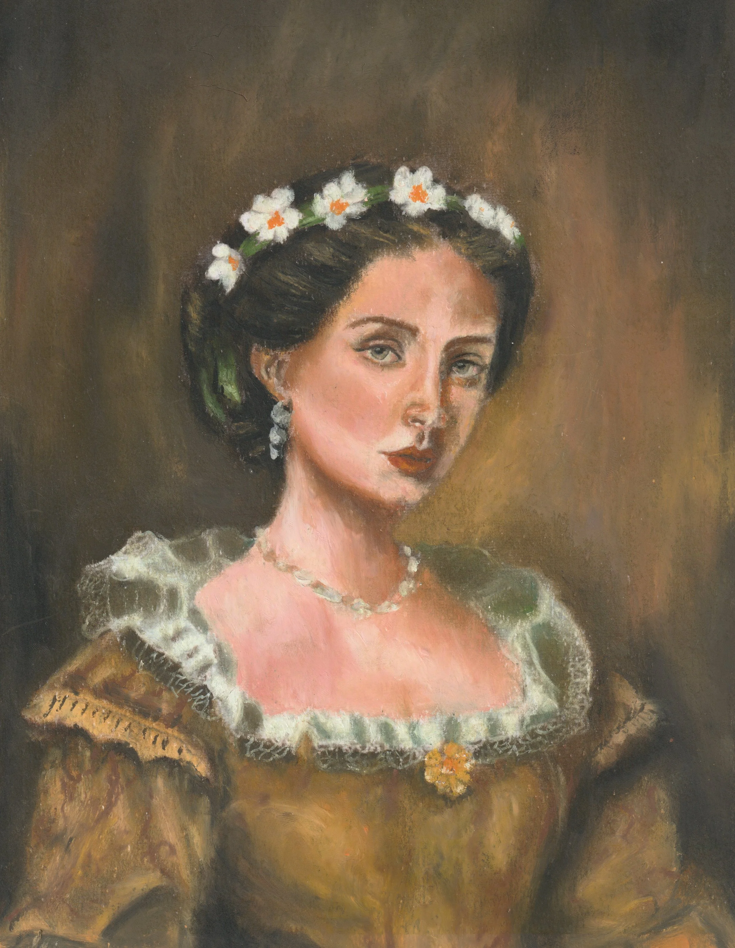 Lady of the White Blossoms  |  سيدة البراعم البيضاء