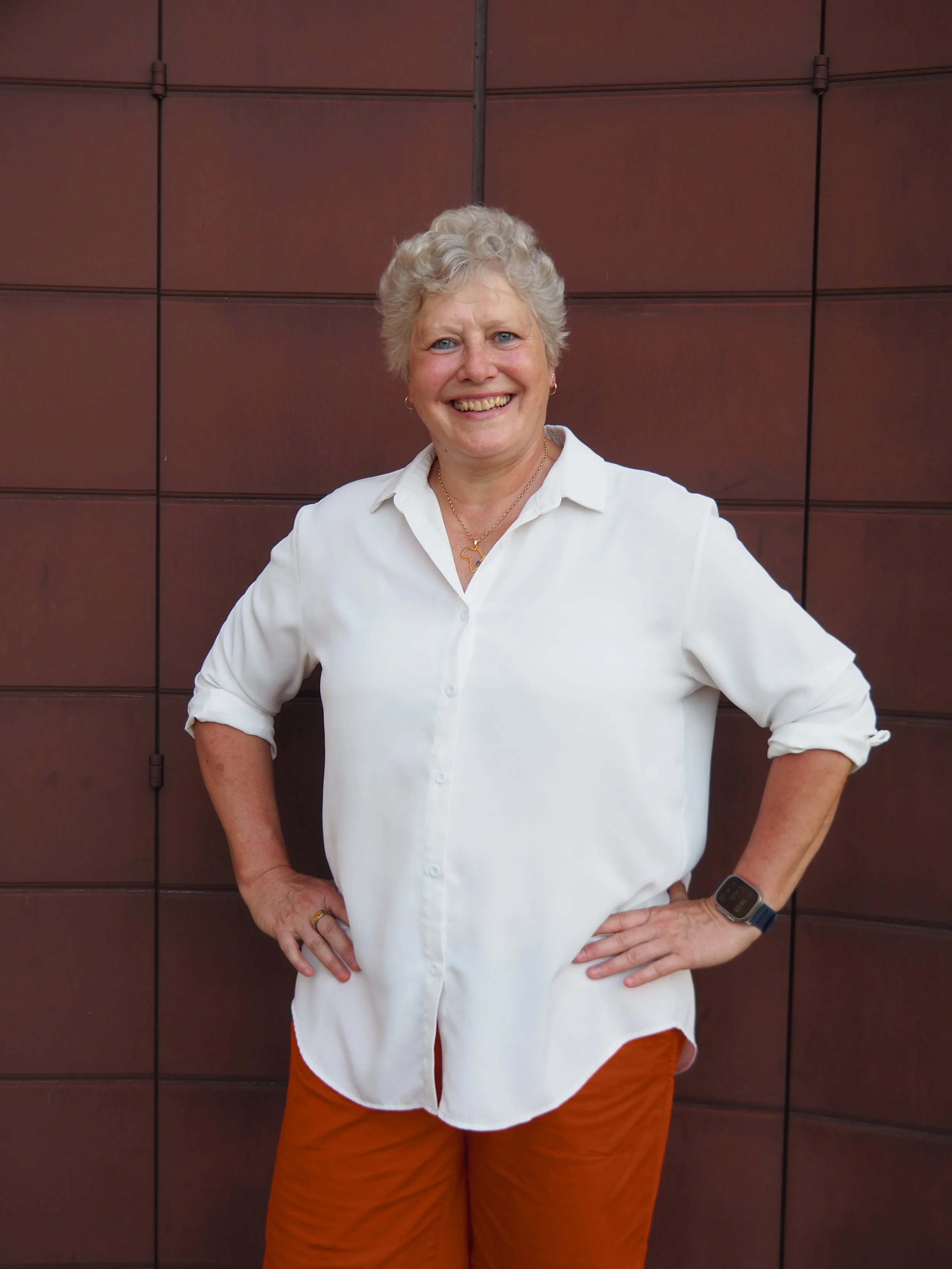 Portrait of Dr. Angela Daalmann, keynote speaker, business coach and trainer, founder of ANDA