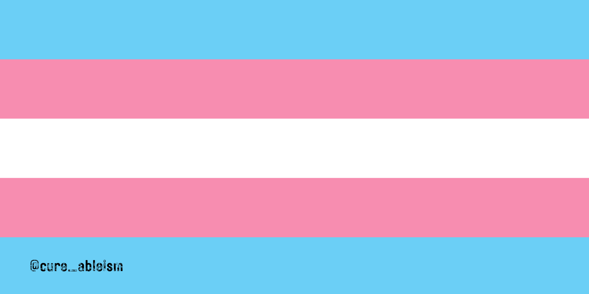 PRE ORDER Trans Pride Flag - Shimmer Finish - 3cm x 6cm (Copy)