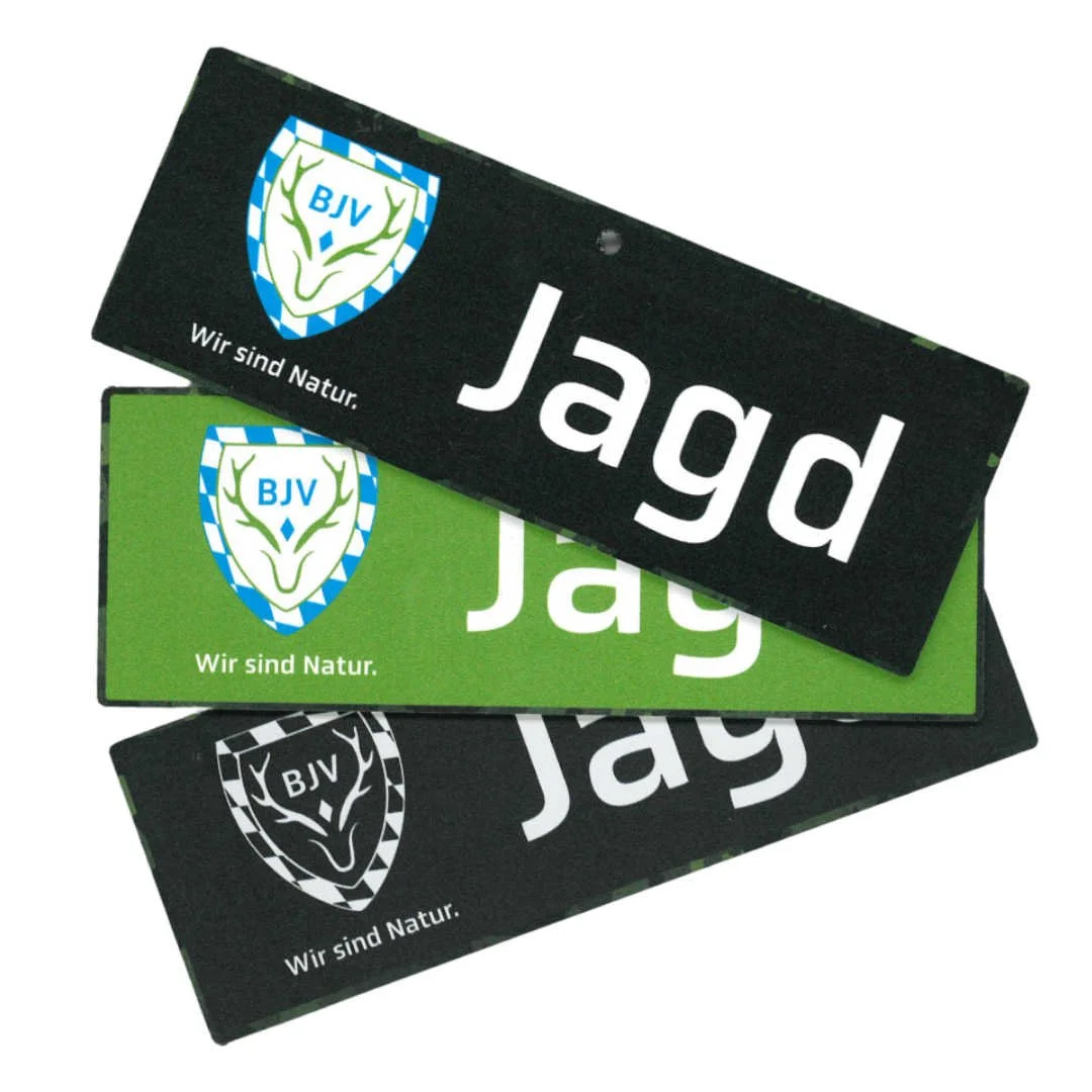 Saugnapfschild fürs Auto "Jagd"