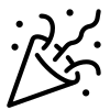 a party hat icon