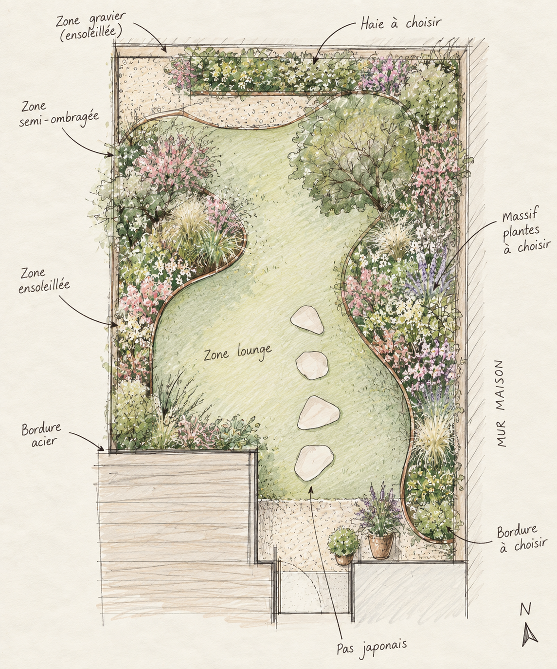 De l’idée au jardin