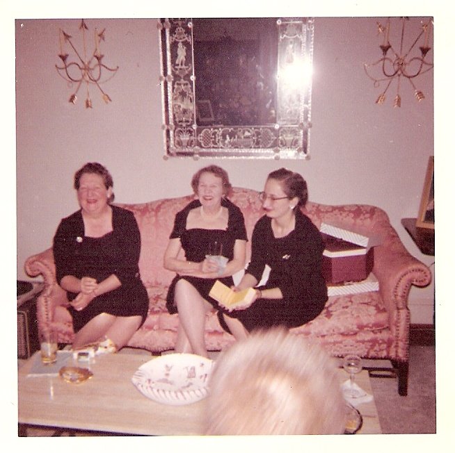 Left to right: Trudy McCoin, Alice Cleveland, and Choice McCoin.