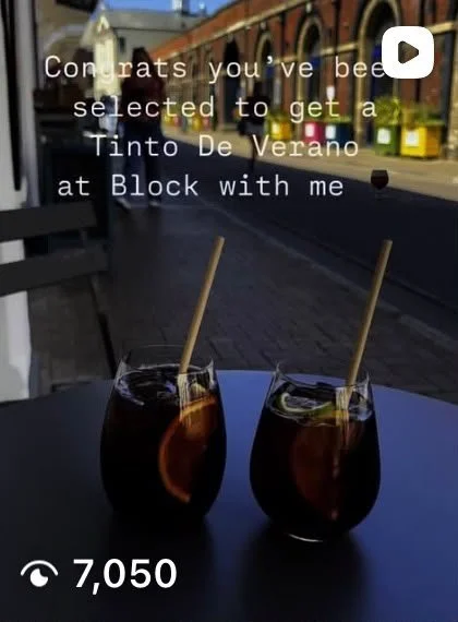 Drink Promotion at Block