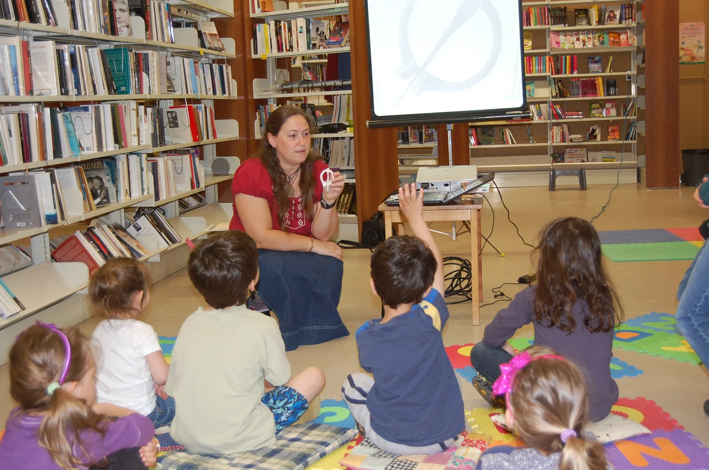 Atelier "Mythes, Vikings et créatures fantastiques", Bibliothèque de St-Marc-des-Carrières, 2013
