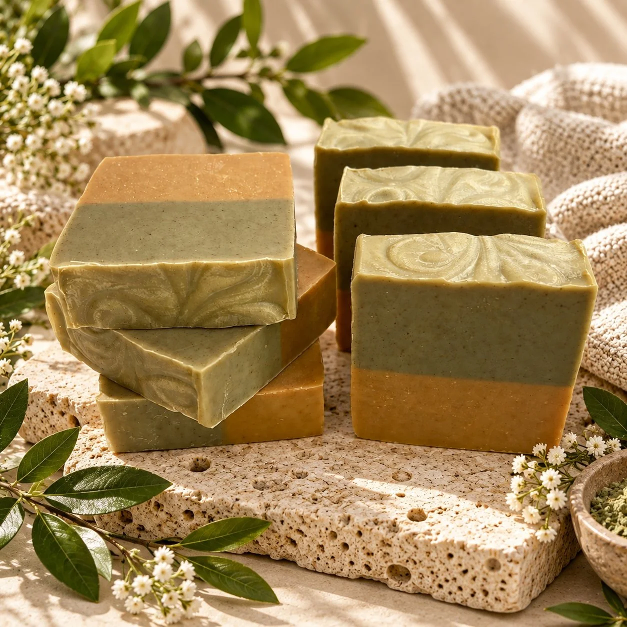 Nettle & Turmeric Botanical Bar │Unscented