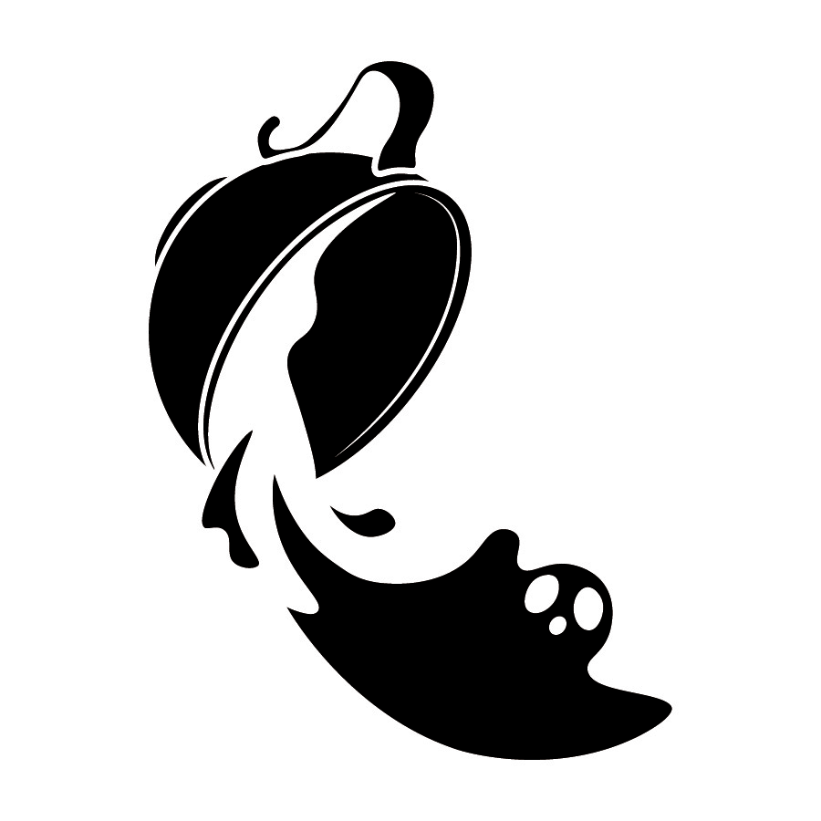 Ghost Tea Tales Logo, comic book logo