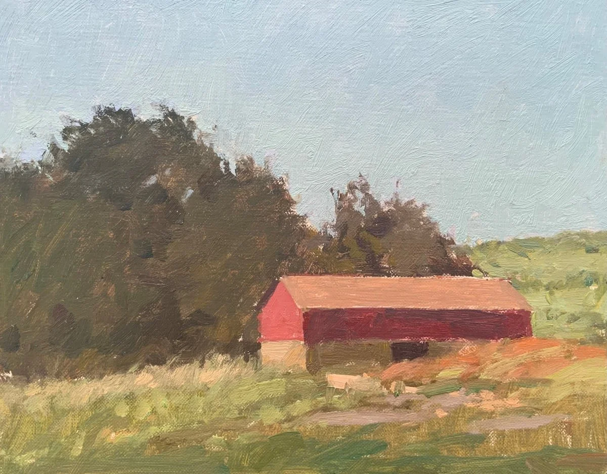 Red Barn Connecticut (8x10)