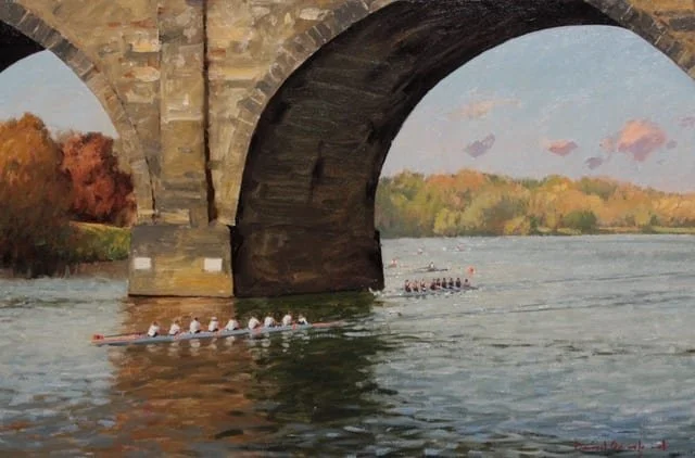 Racing on the Schuykill (20x30)