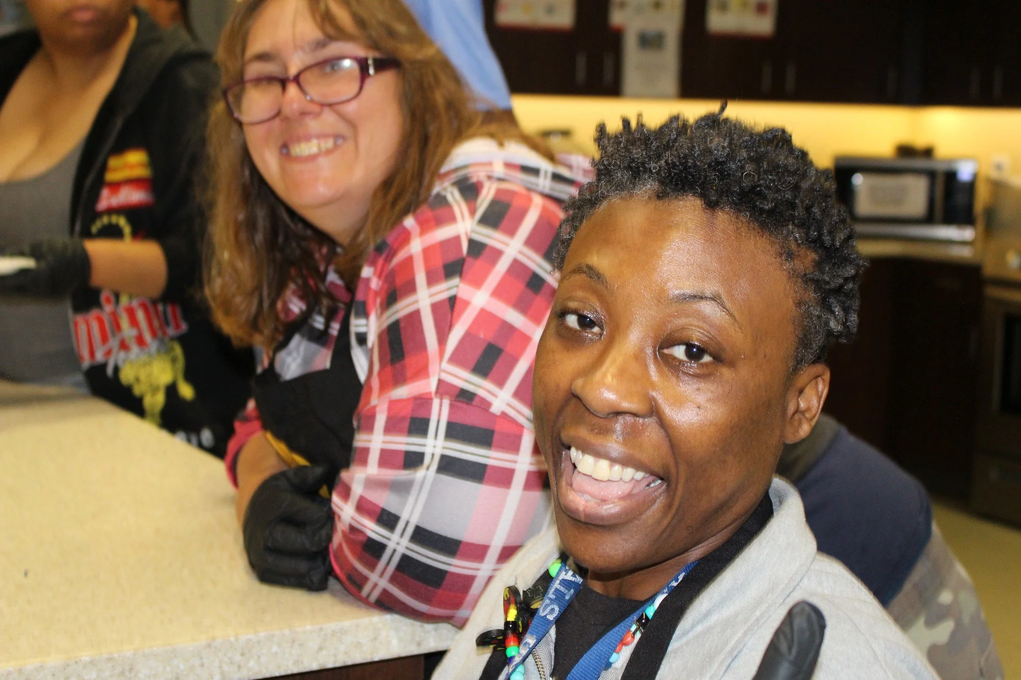 Two friends at CDD in the PALS program