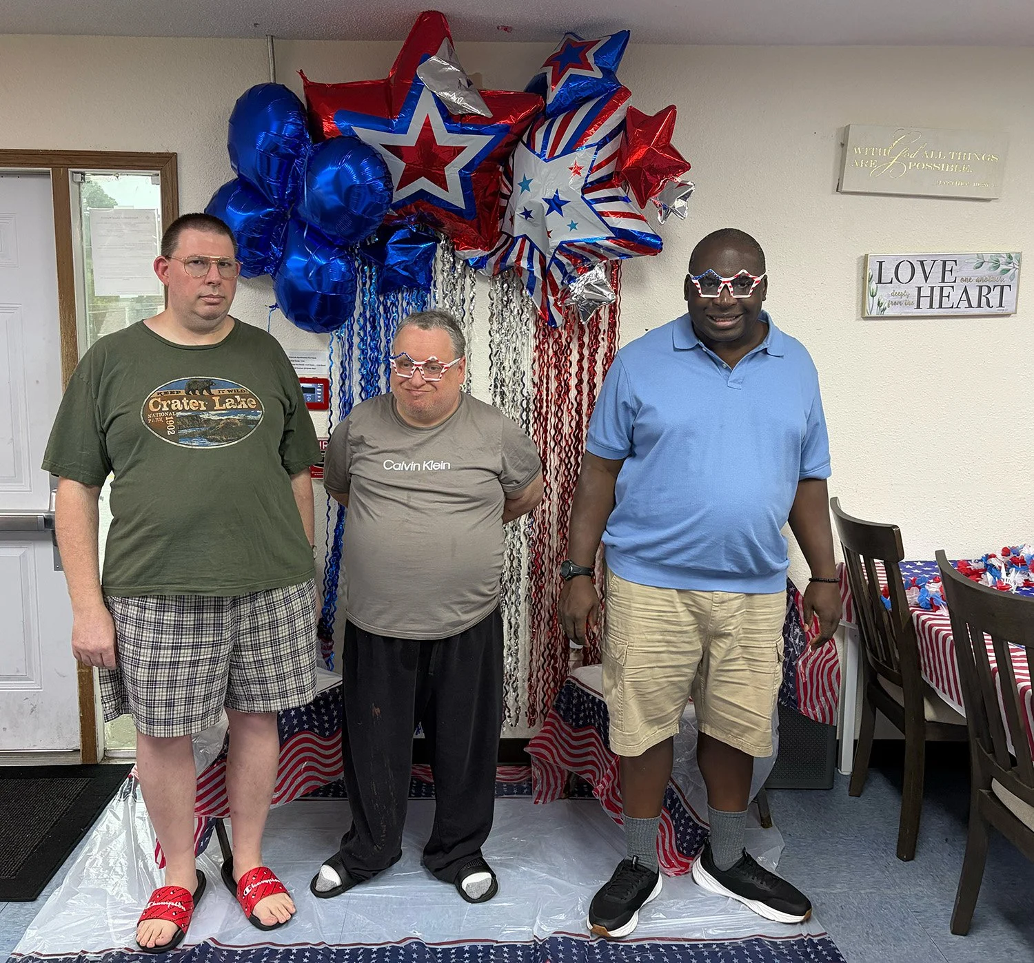 Celebration at the residential life services in Kansas City