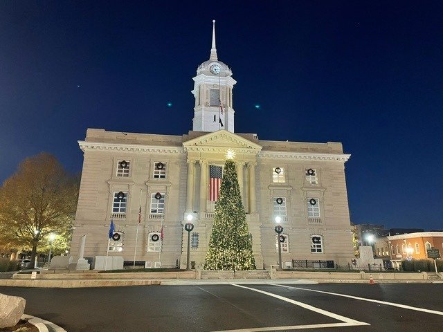 Historic downtown square in Columbia, Tennessee.