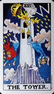 It was a tower card moment…