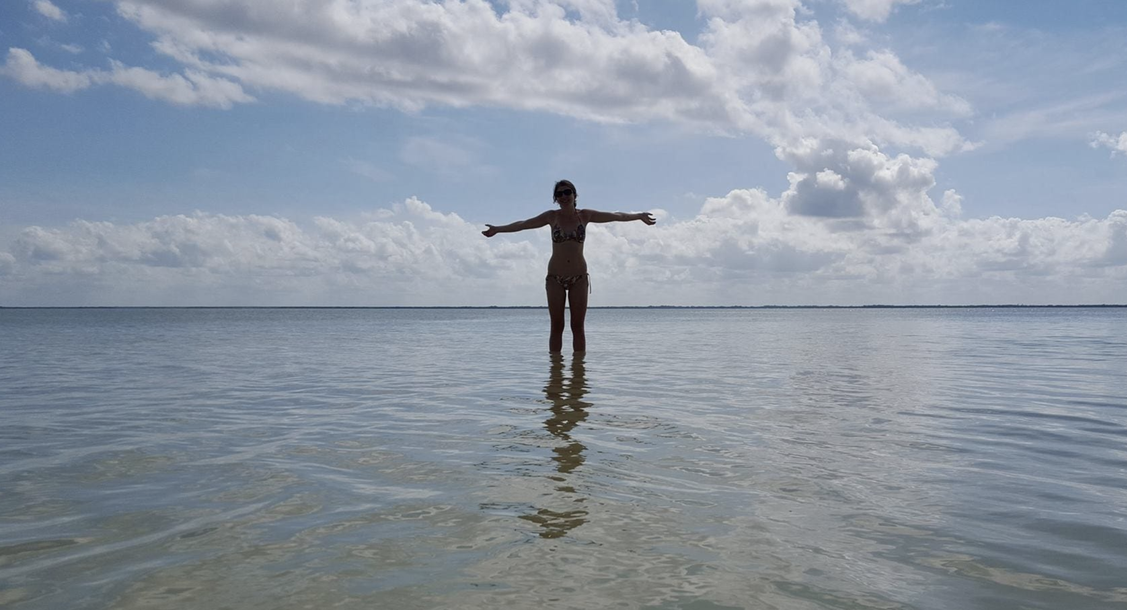 Rosemary Brensen at beach