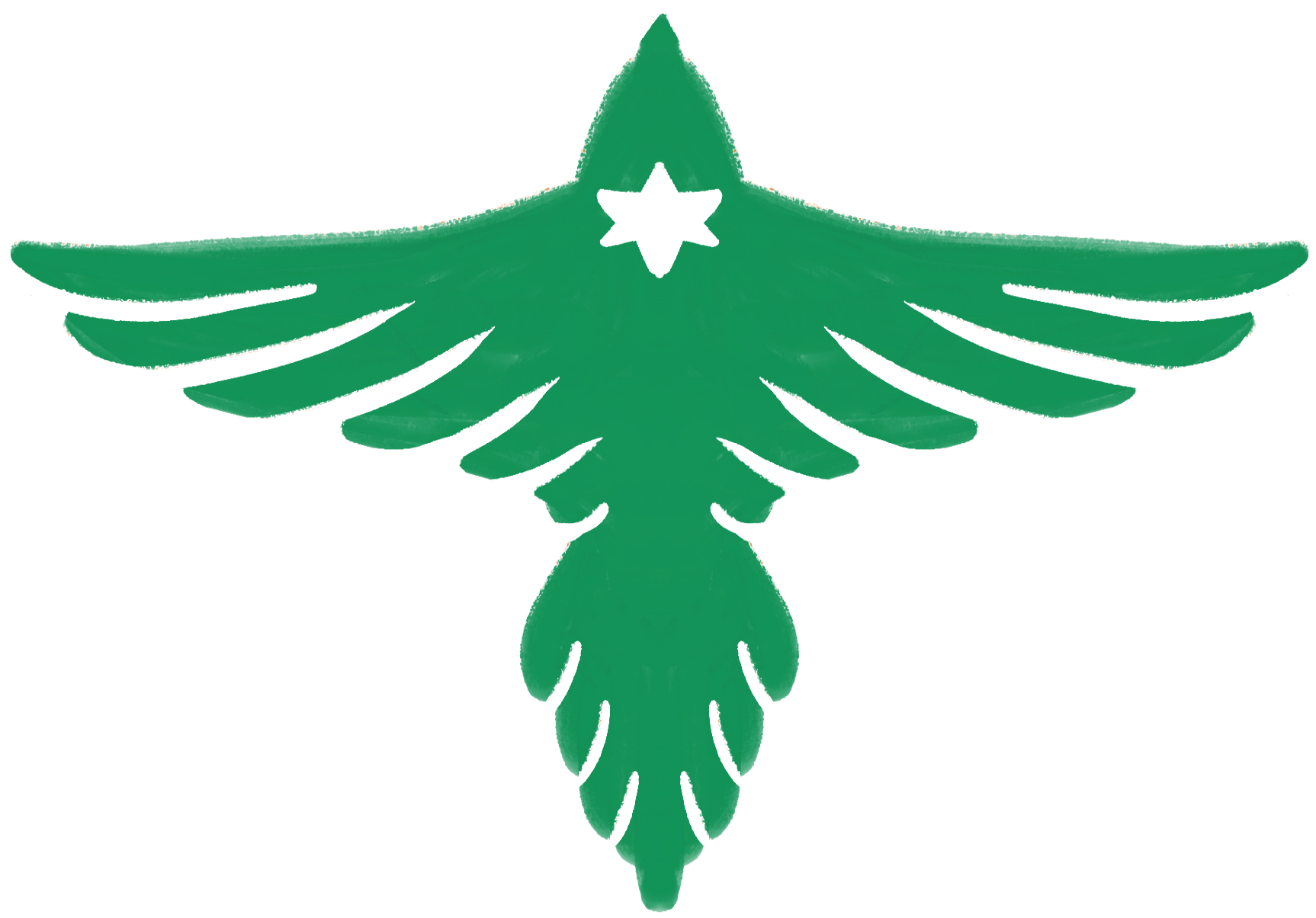 An illustration of a phoenix bird