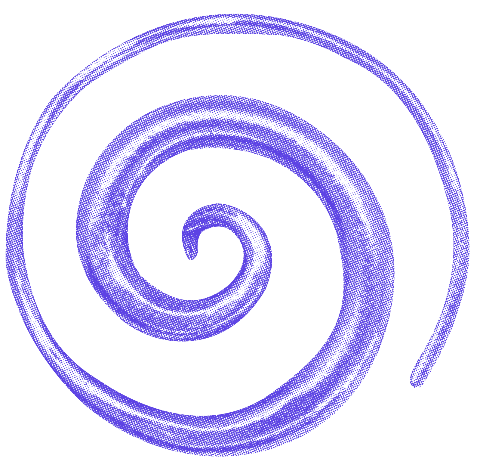 Geometric drawing of an outline square with sections divided by vertical, horizontal, and half circle lines.