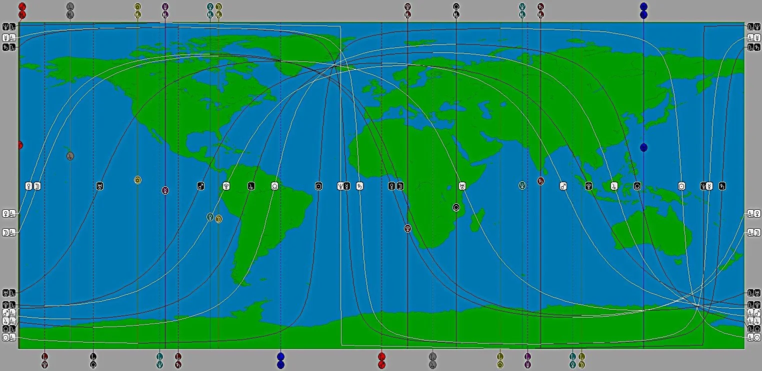 Natal Locational Astrology