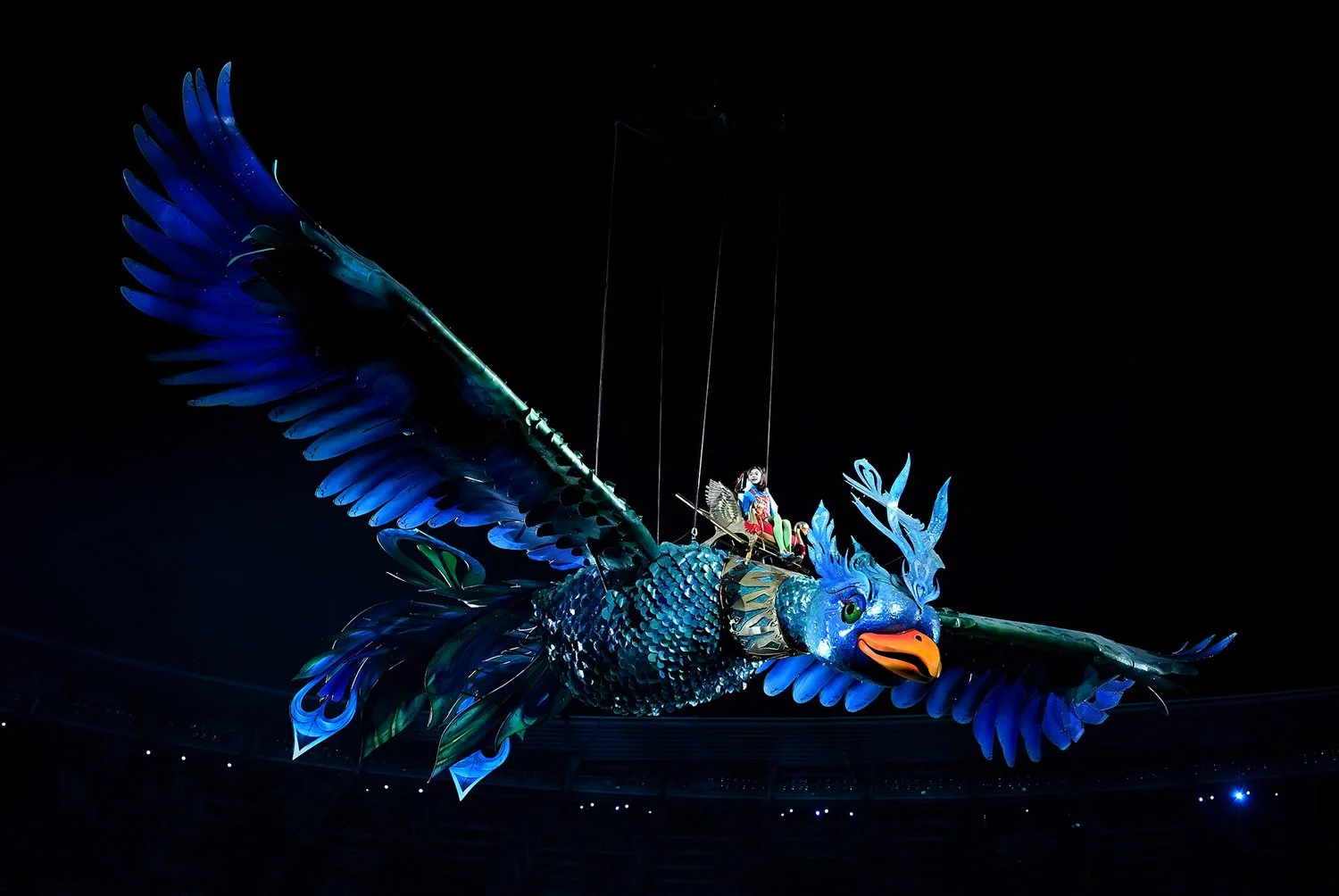 Islamic Solidarity Games - Giant bird puppet