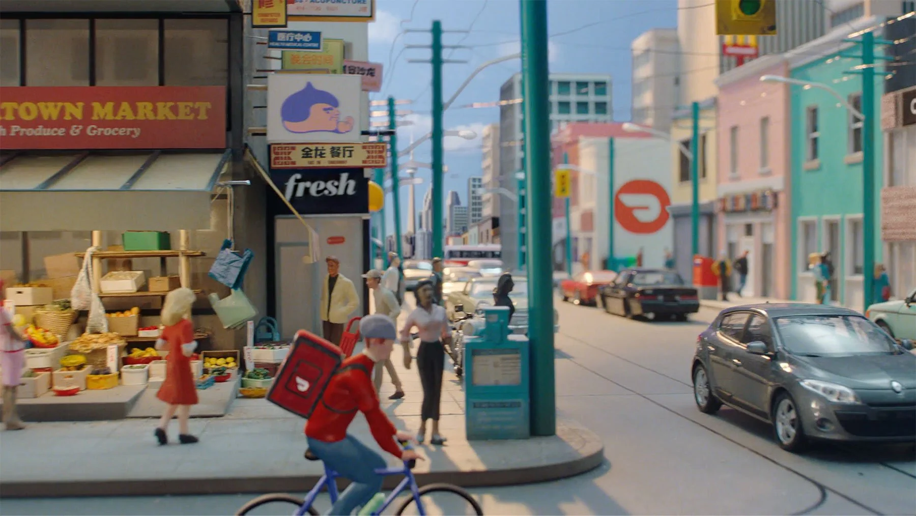 Doordash "Welcome to the Flavourhood" - Modelmaker