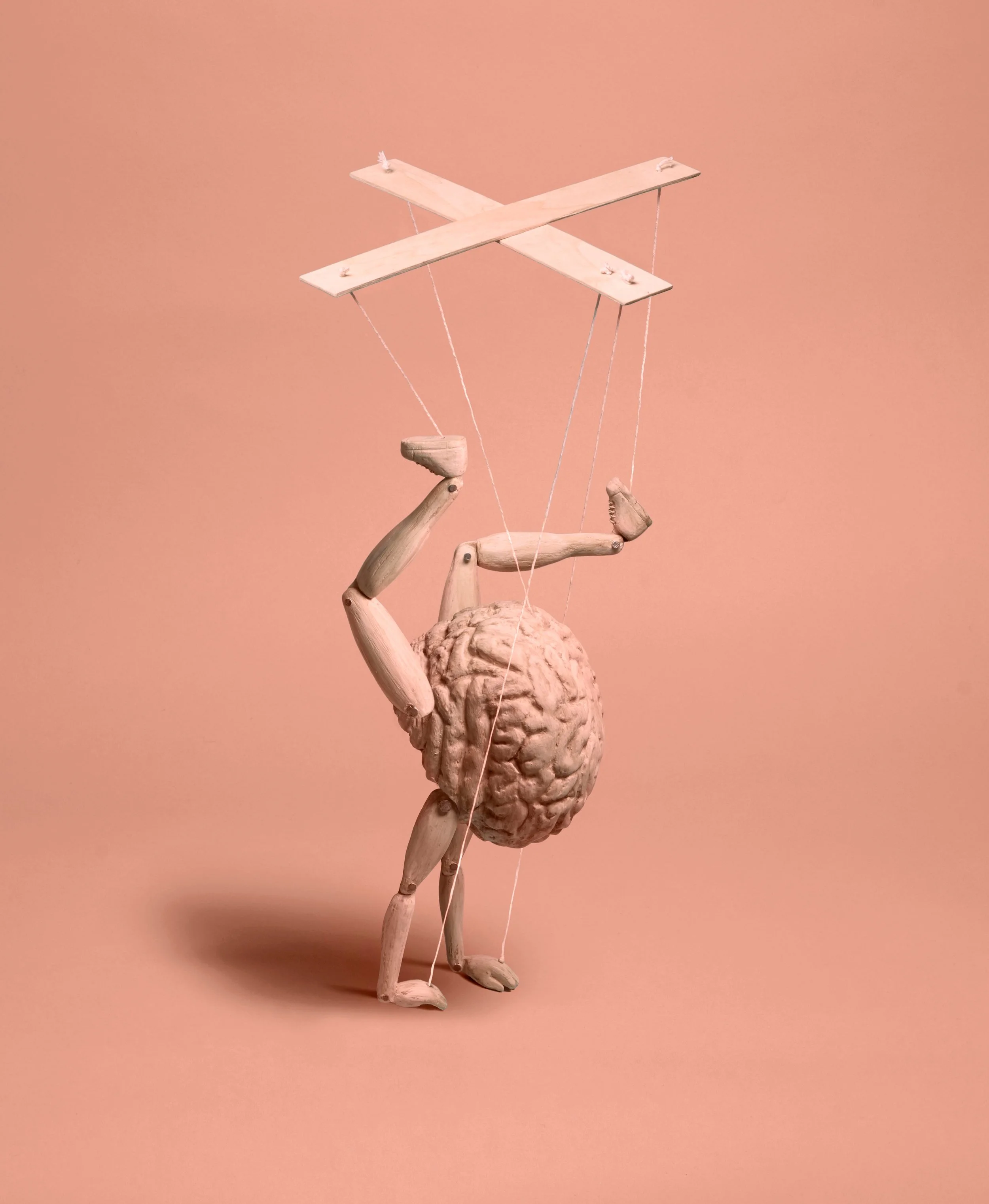 Men's Health - Brain puppet