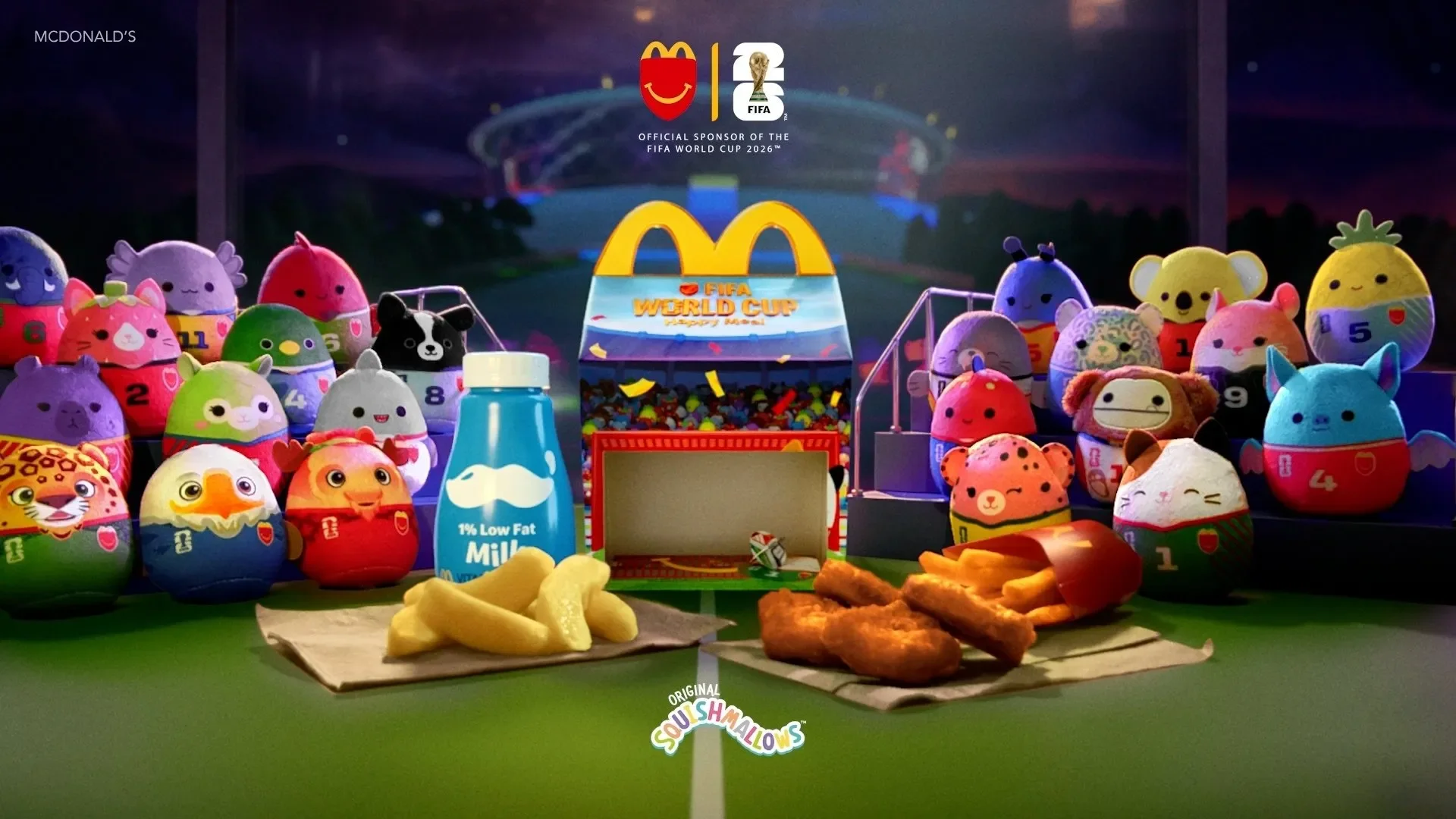 McDonalds Fifa 2026 squishmallows