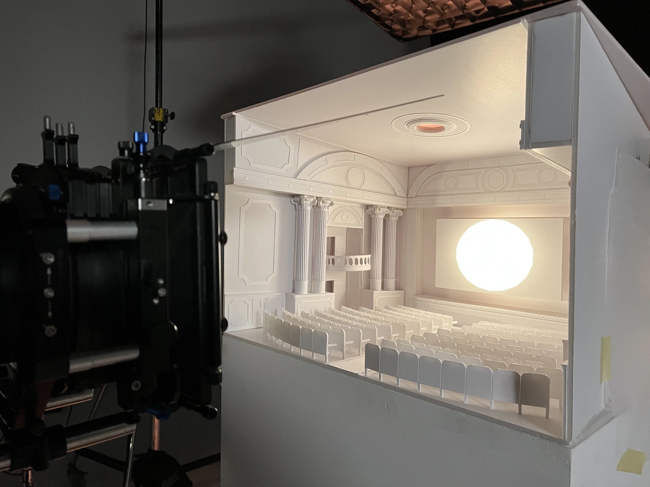 Miniature theatre model