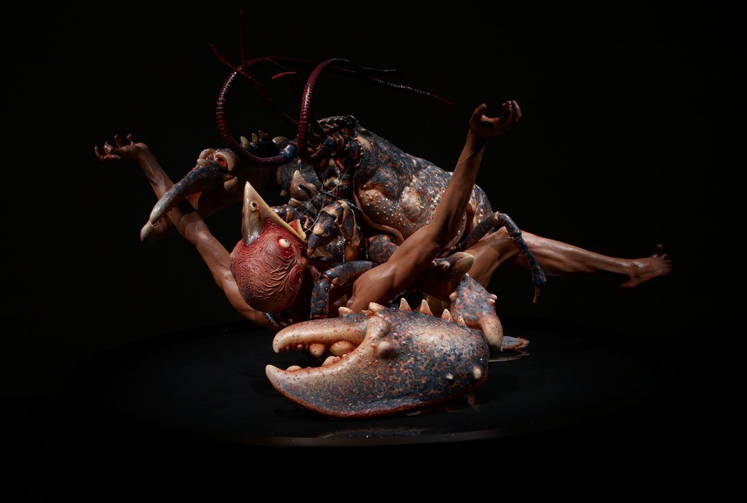 Raqib Shaw - Adam - Gem setting/fabrication
