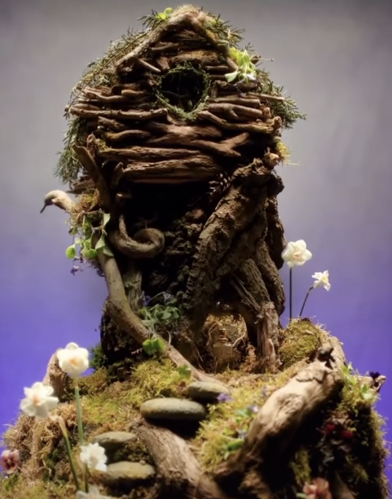 Ffern - Woodland fairy house model