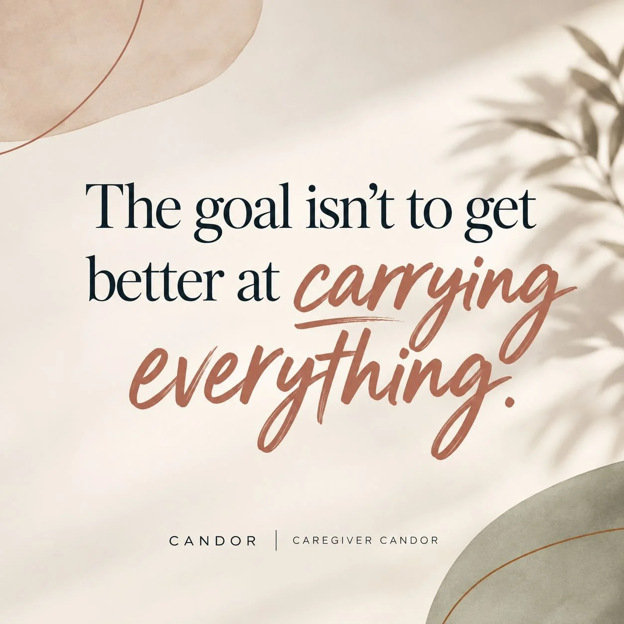 Being capable is how a lot of caregivers end up carrying way too much.

You handle it once.
Then twice.
Then it quietly becomes your thing.

The appointments. The medications. The phone calls. The paperwork. The decisions. The worrying. The rememberi