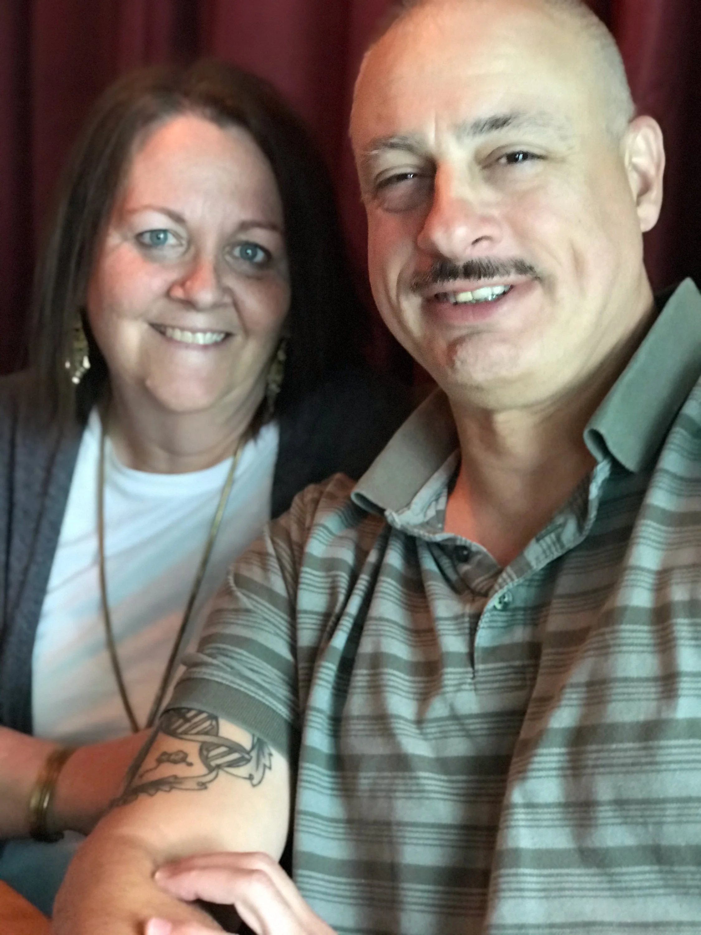 Veteran Spouse Judy Davis and Wounded Warrior Geoffrey Davis