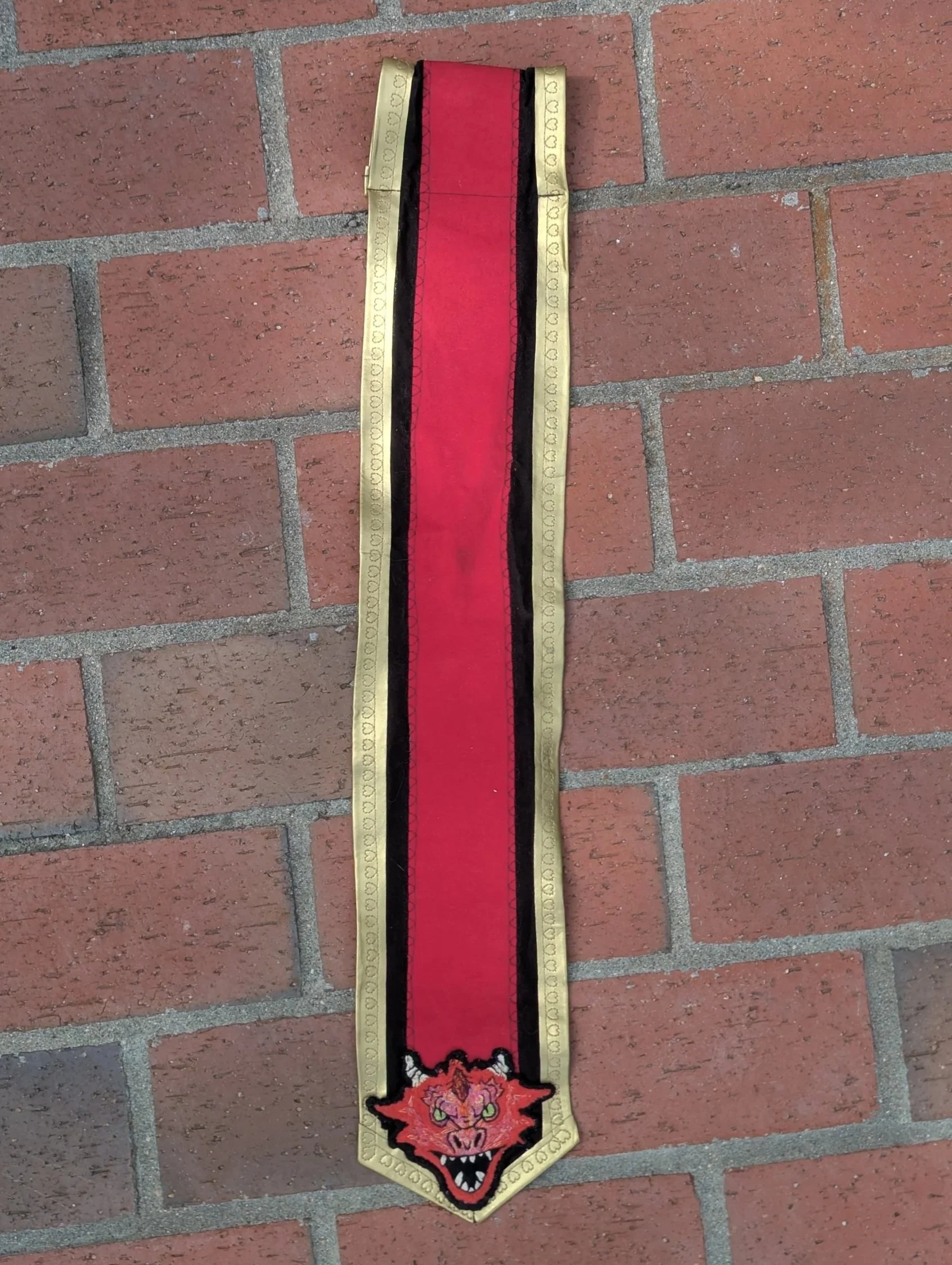 Dragon belt flag for Belegarth