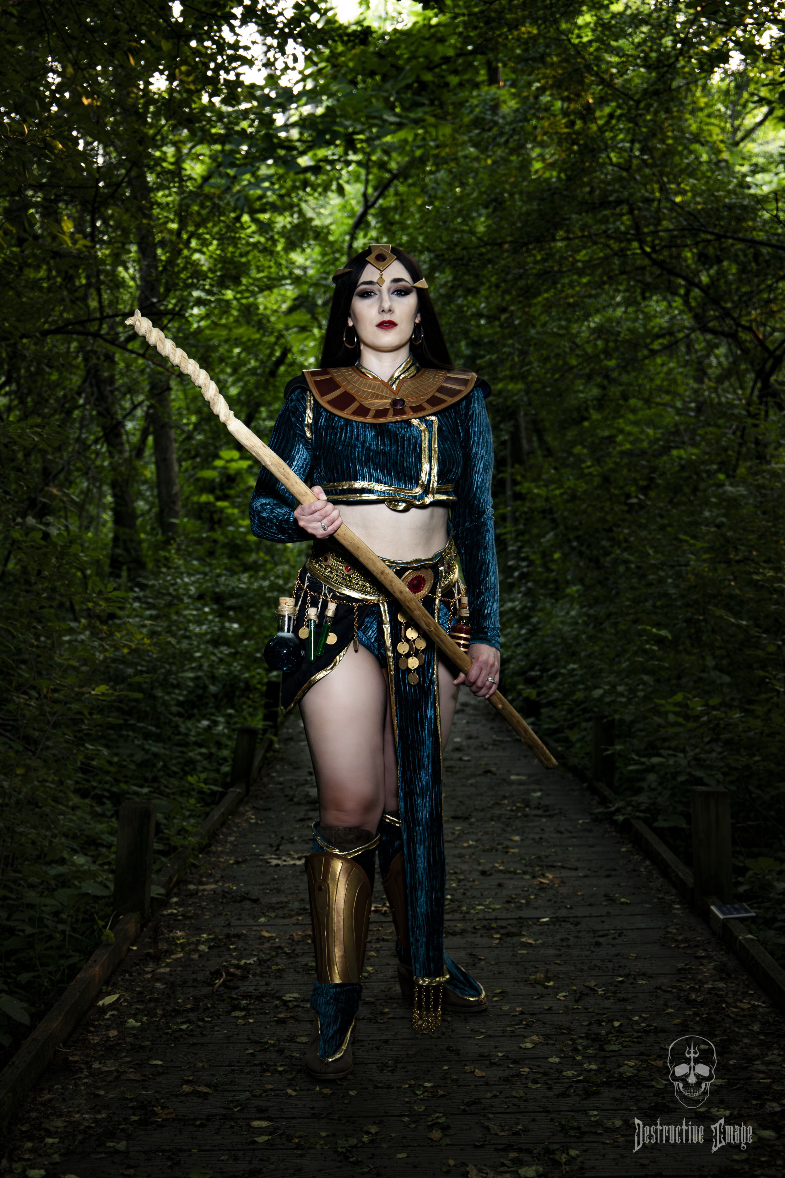 Sorceress from Diablo II cosplay made by me