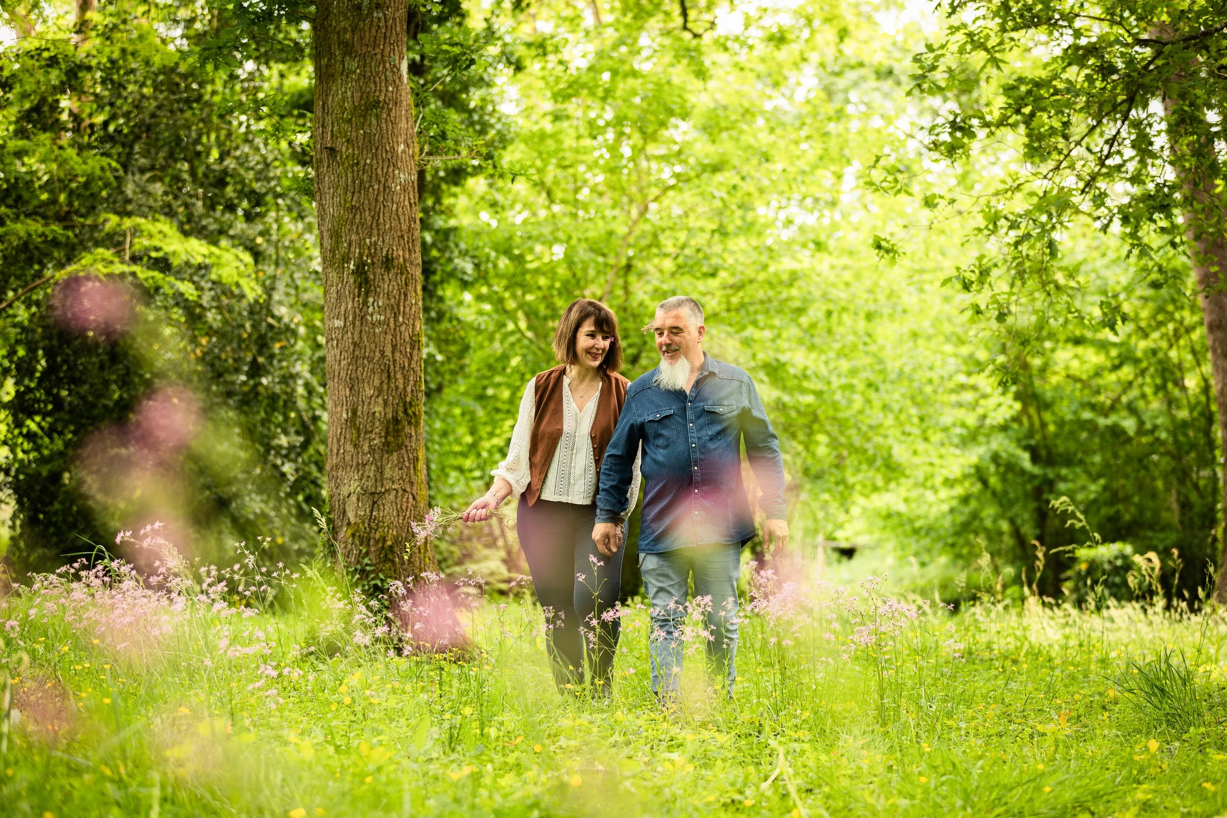 Séance photo en amoureux dans les Landes avec Emilie De Freitas Photographie