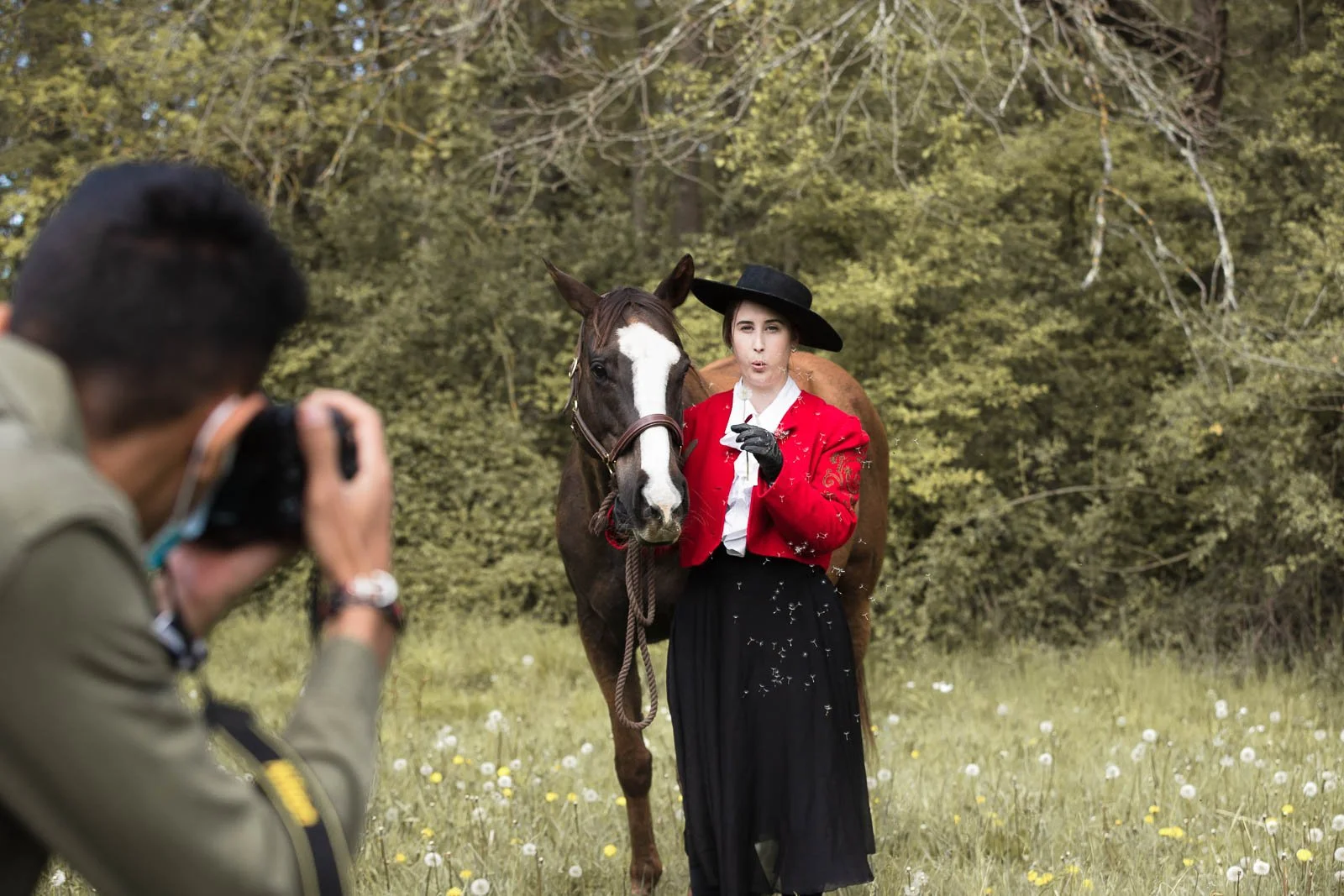 Emilie De Freitas Photographie, votre formatrice photo en séance photo équine dans la région toulousaine