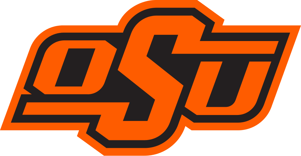 The Oklahoma State University logo in orange and black.